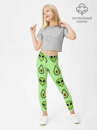 Леггинсы для девочки / Green