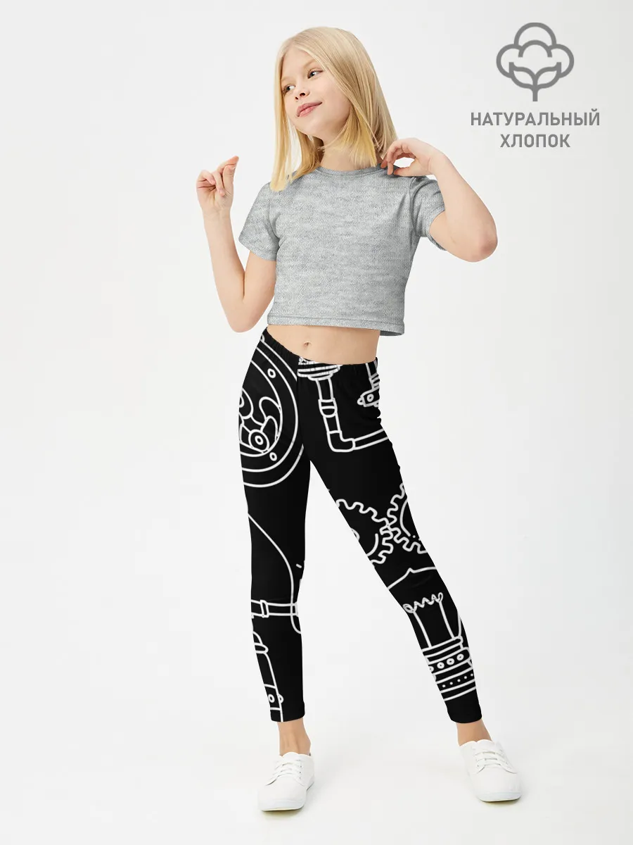 Леггинсы для девочки / Стиль стимпанк