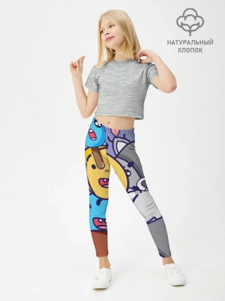 Леггинсы для девочки / Текстура