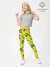 Леггинсы для девочки / Авокадо