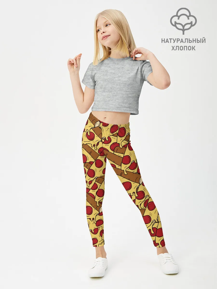 Леггинсы для девочки / Pizza