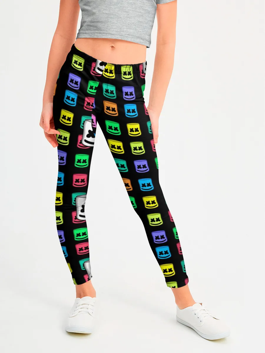 Леггинсы для девочки / Marshmello