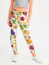 Леггинсы для девочки / Фрукты