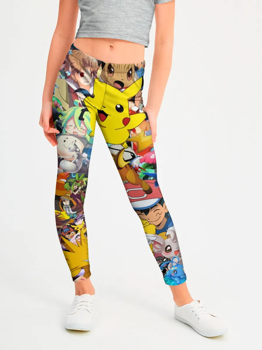 Леггинсы для девочки / Pokemon