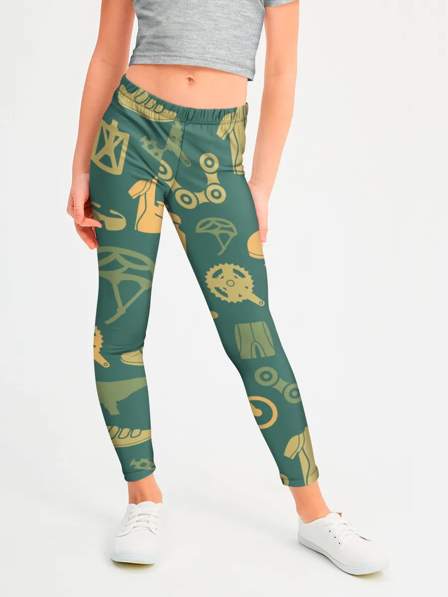 Леггинсы для девочки / Велосипедист