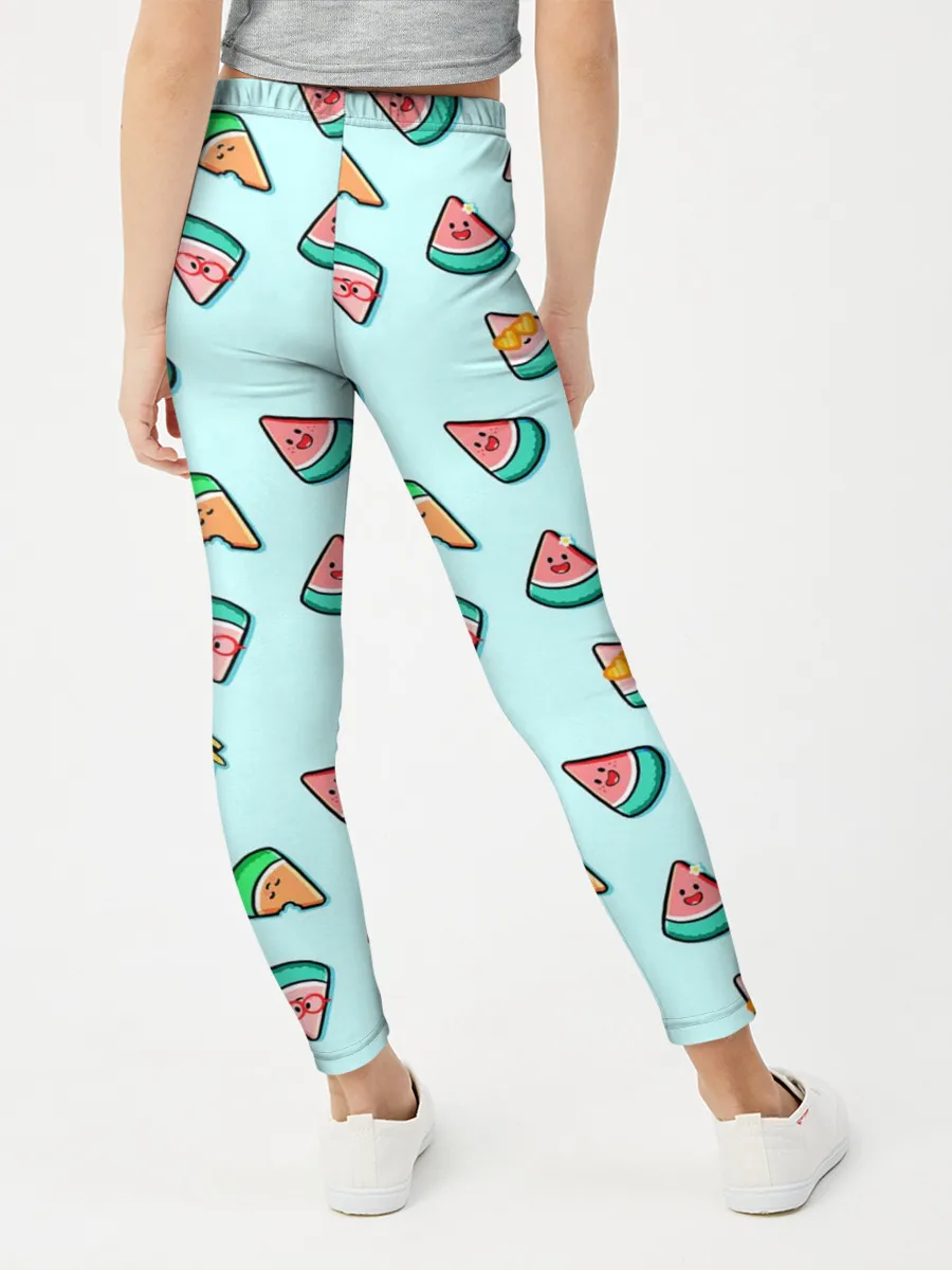 Леггинсы для девочки / Kawaii Арбузики