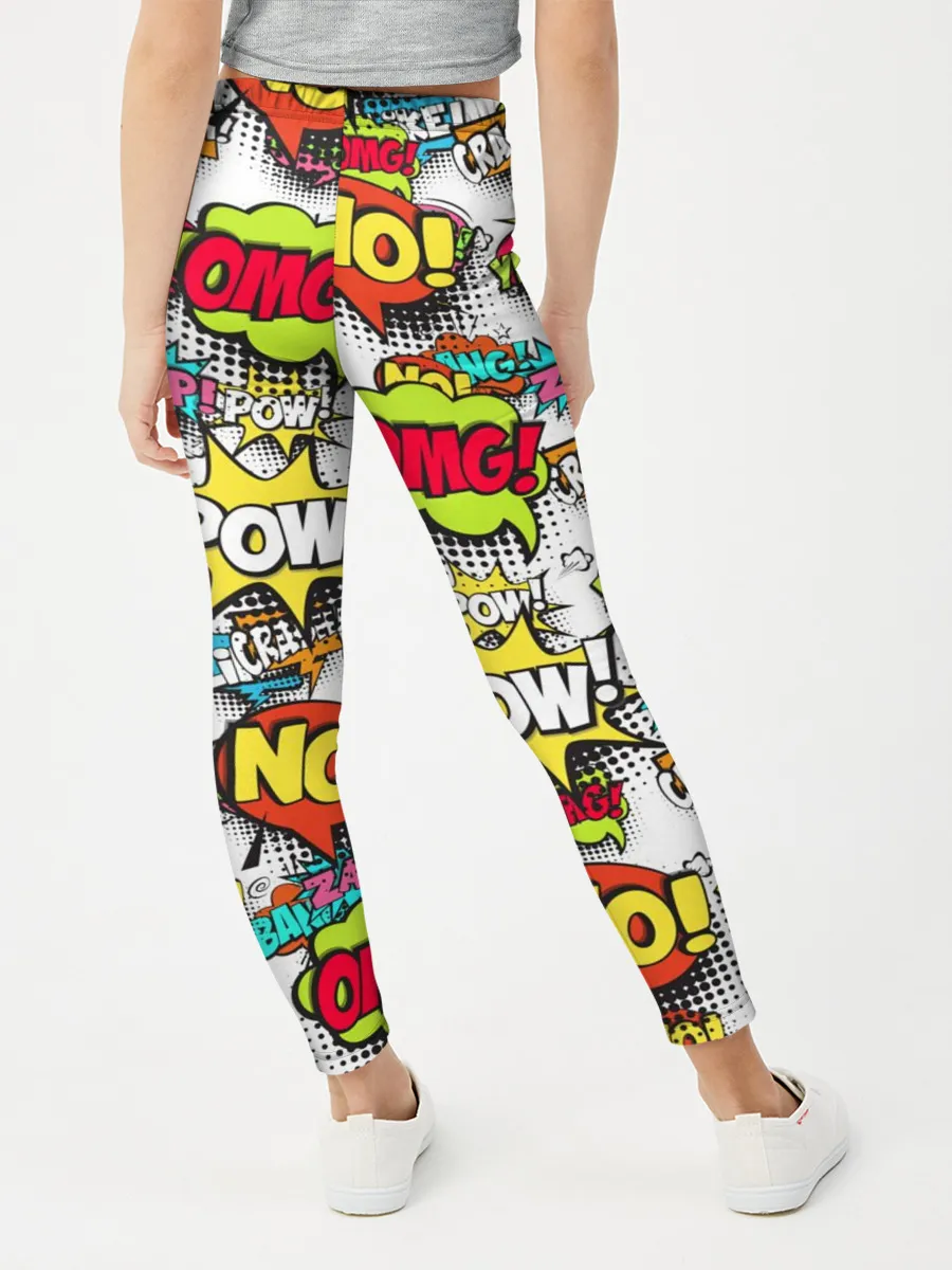 Леггинсы для девочки / POP ART FASHION | ПОП АРТ
