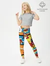 Леггинсы для девочки / Boom Pop Art