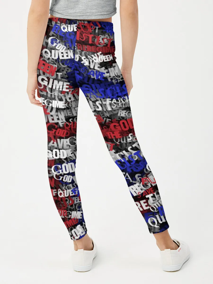 Леггинсы для девочки / God Save the Queen!
