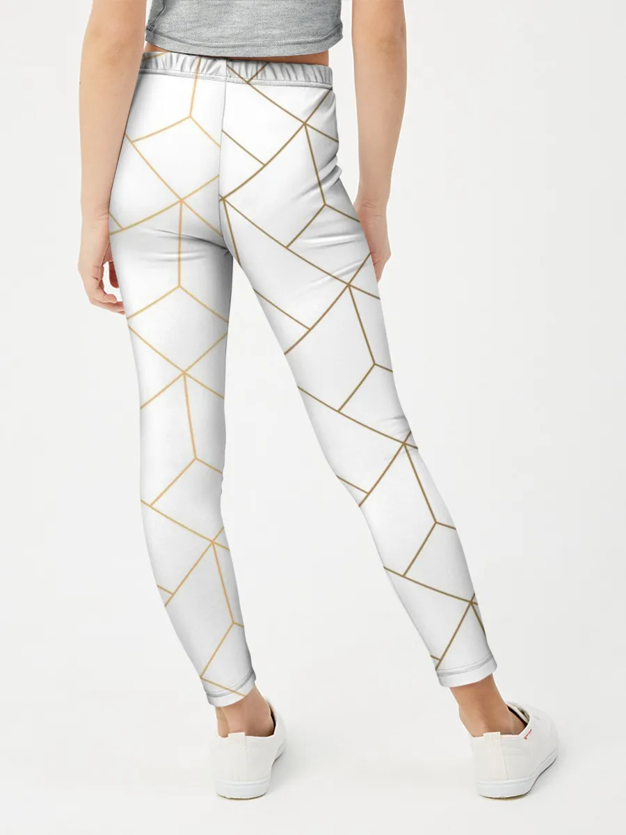 Леггинсы для девочки / Красивая геометрия