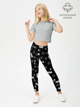 Леггинсы для девочки / BTS BT21 STICKERS