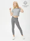 Леггинсы для девочки / Checkerboard