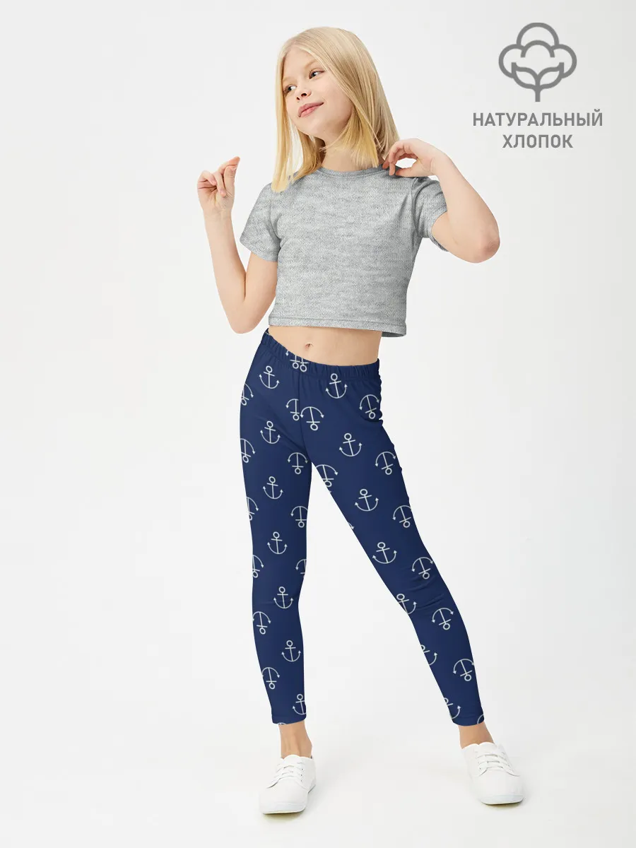 Леггинсы для девочки / ВМФ