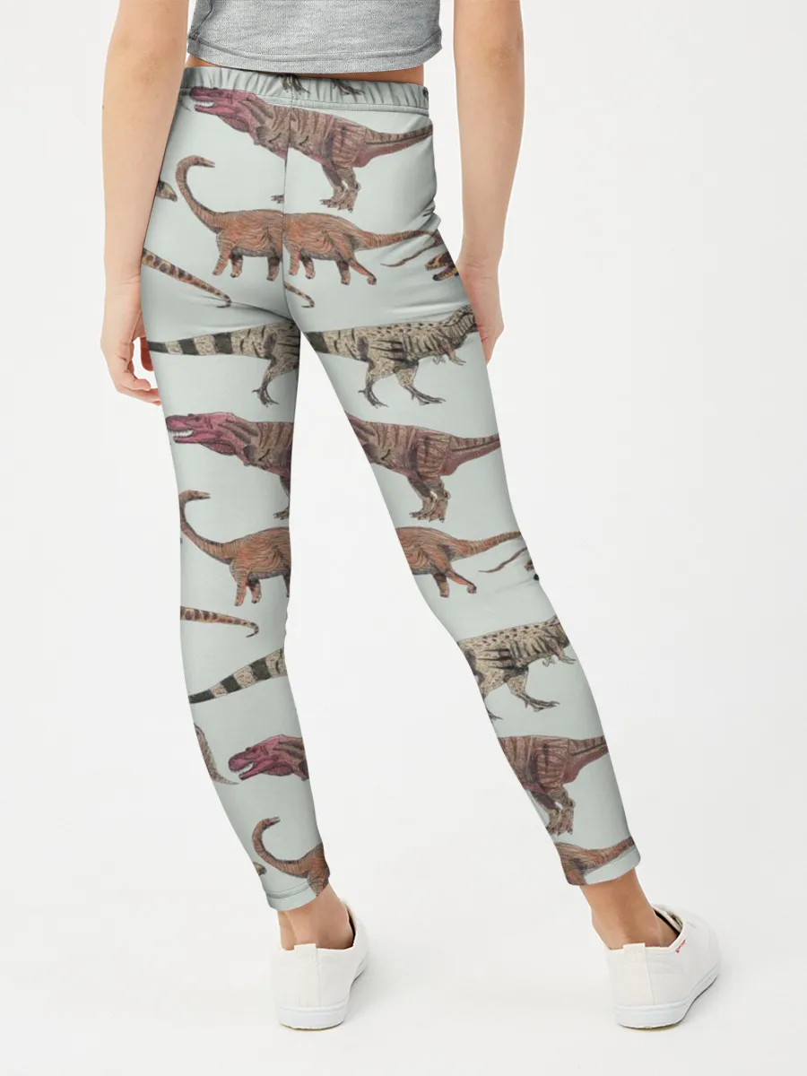 Леггинсы для девочки / Динозавры