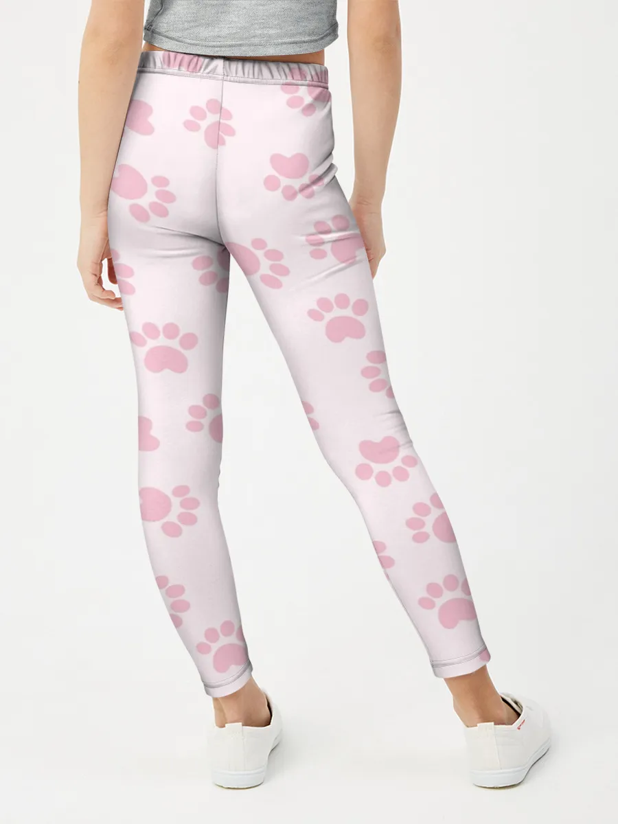 Леггинсы для девочки / Собачьи Следы