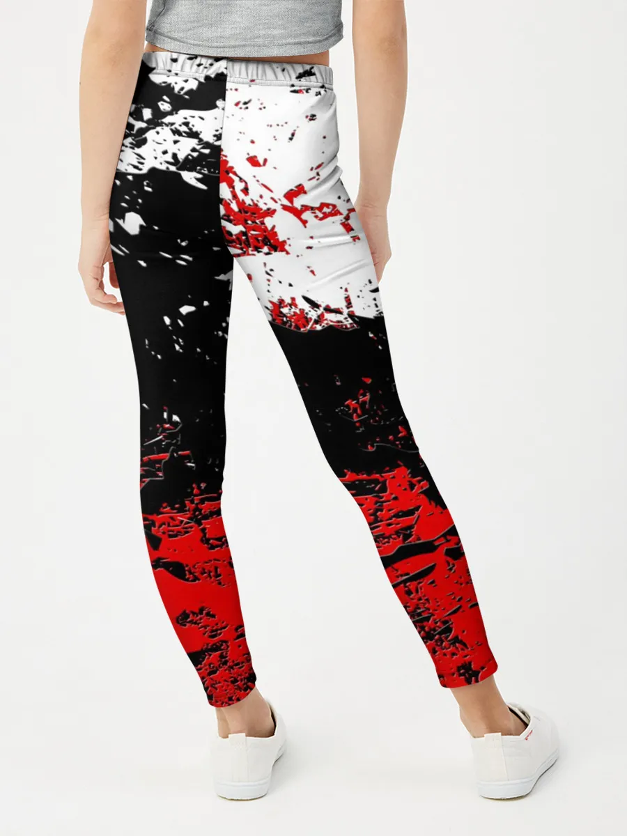 Леггинсы для девочки / БРЫЗГИ КРАСОК