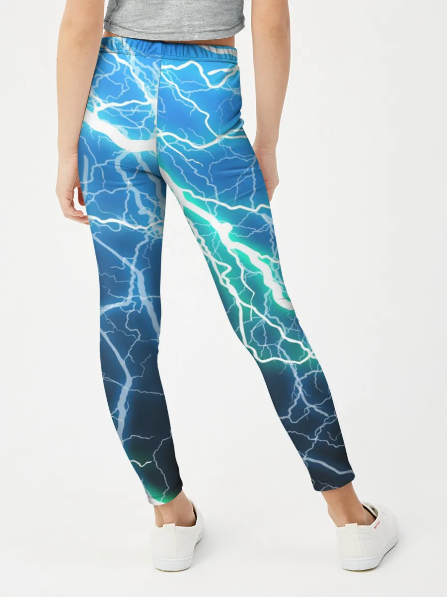 Леггинсы для девочки / РАЗРЯДЫ МОЛНИЙ