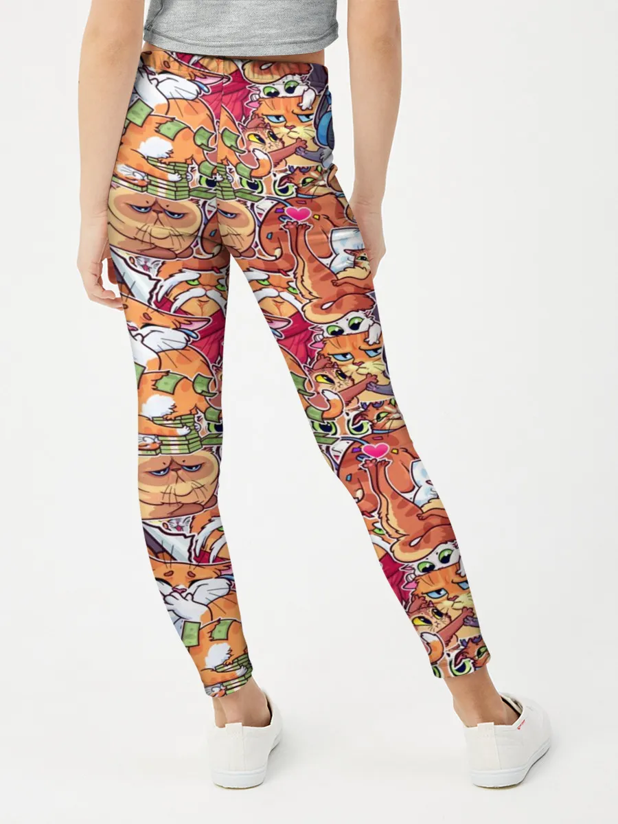 Леггинсы для девочки / Котобомбинг