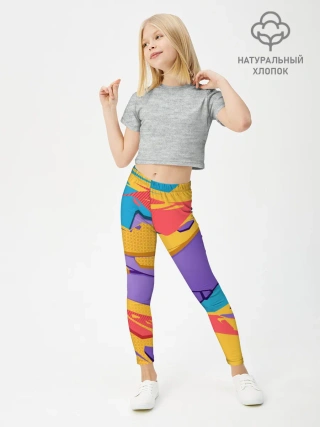 Леггинсы для девочки / Ял