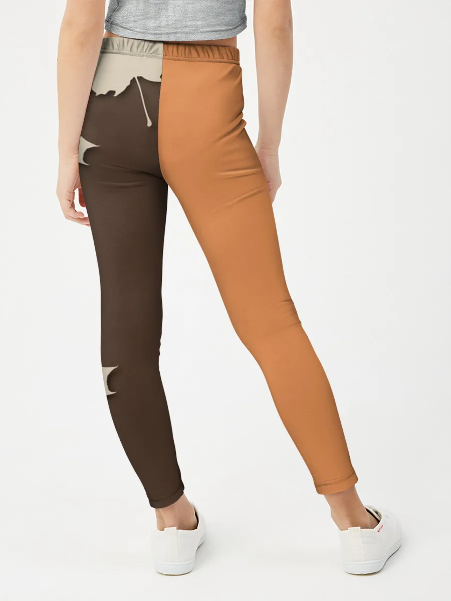 Леггинсы для девочки / ОСЕННИЕ ЛИСТЬЯ