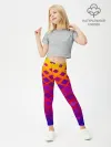 Леггинсы для девочки / Красочная Геометрия