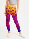 Леггинсы для девочки / Красочная Геометрия