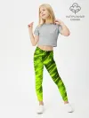 Леггинсы для девочки / ЗЕЛЕНЫЙ ОГОНЬ