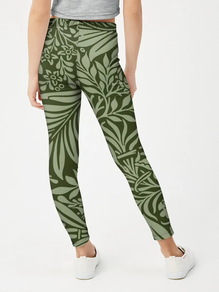 Леггинсы для девочки / Flowers Green