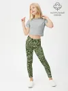Леггинсы для девочки / Flowers Green