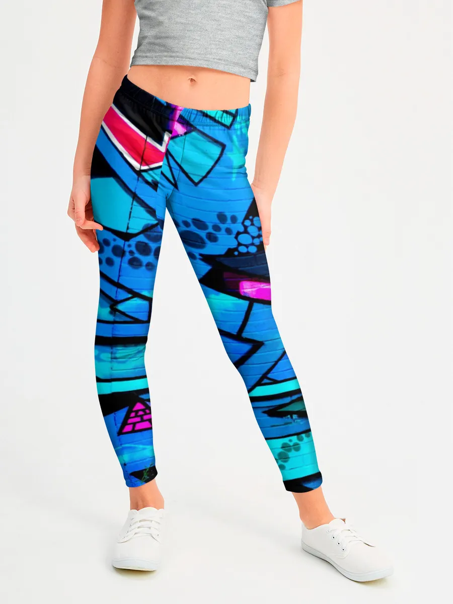 Леггинсы для девочки / GRAFFITY