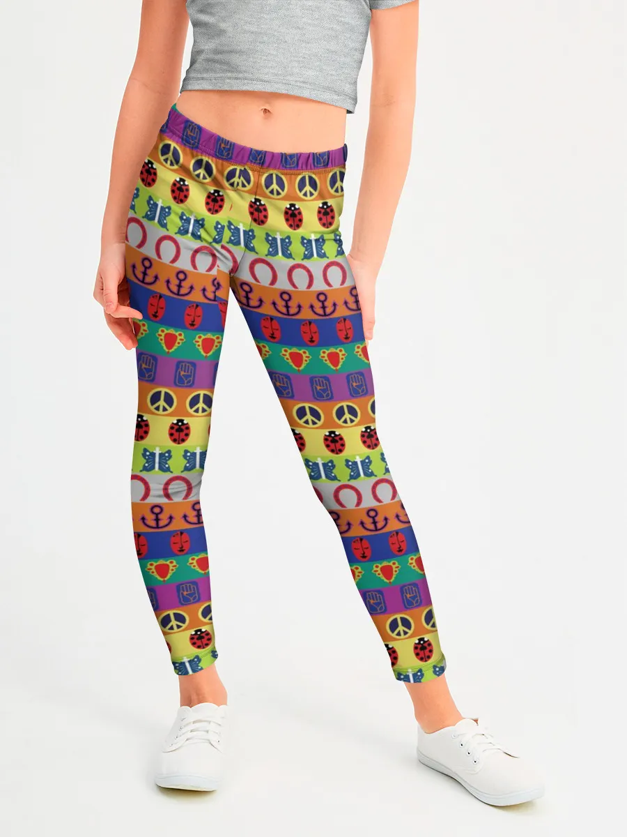 Леггинсы для девочки / JoJos Bizarre Adventure Logo