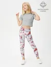 Леггинсы для девочки / Сакура