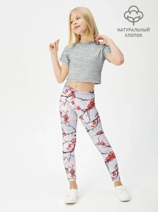 Леггинсы для девочки / Сакура