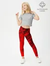 Леггинсы для девочки / RED FIRE STORM