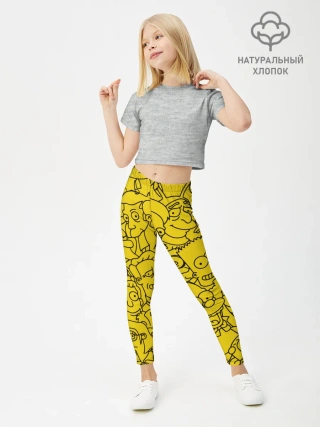 Леггинсы для девочки / Симпсоны