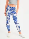 Леггинсы для девочки / Сибирская гжель