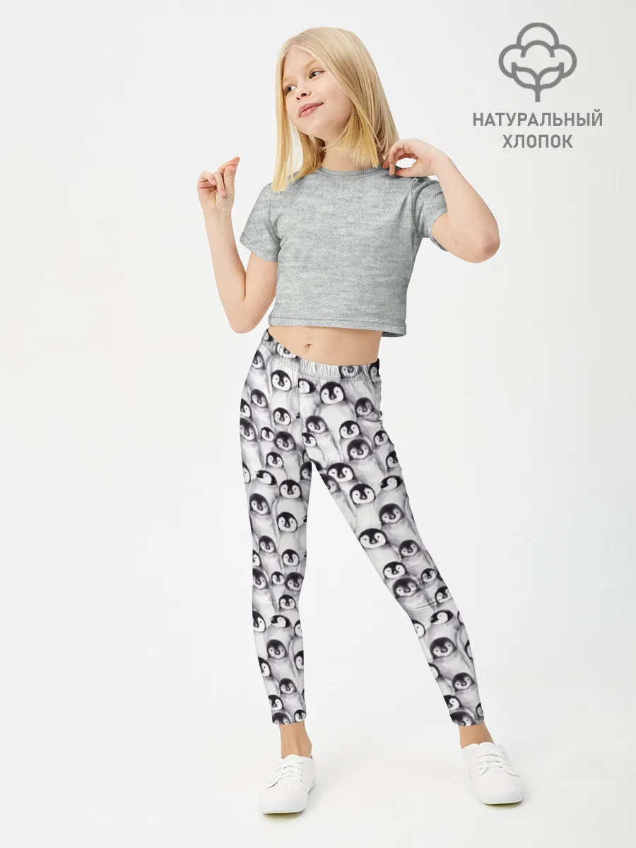 Леггинсы для девочки / Пингвинчики