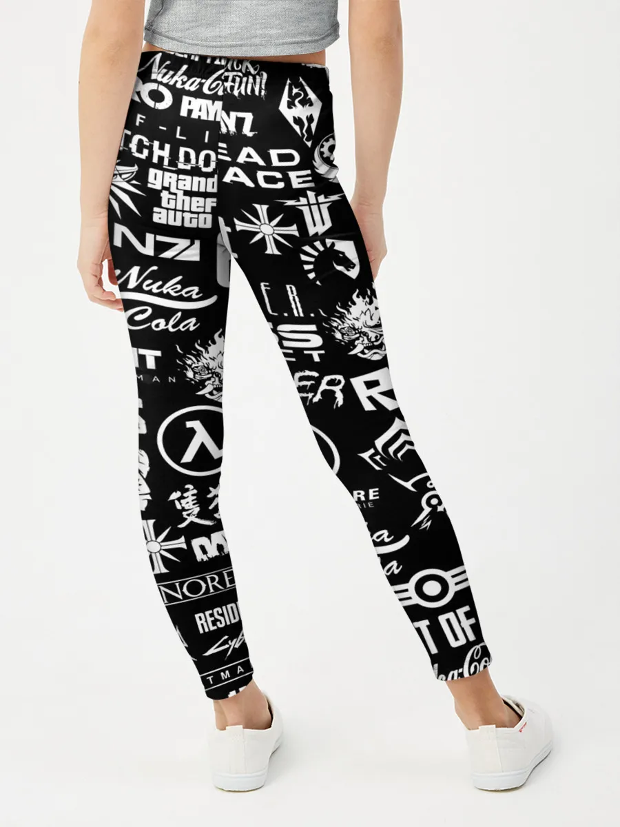 Леггинсы для девочки / ЛОГОТИПЫ ИГР