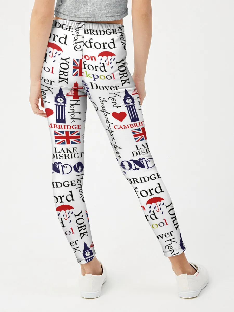 Леггинсы для девочки / Лондон