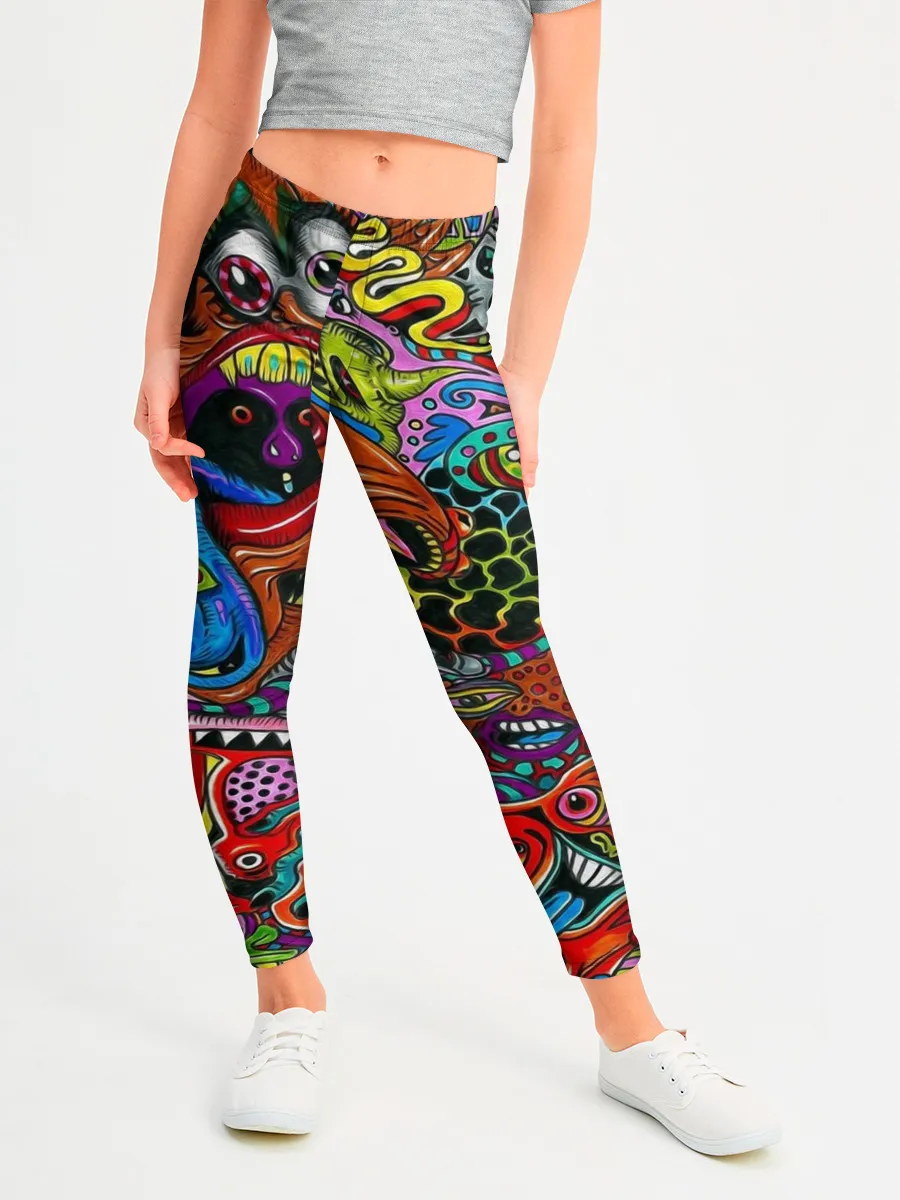 Леггинсы для девочки / Психоделика