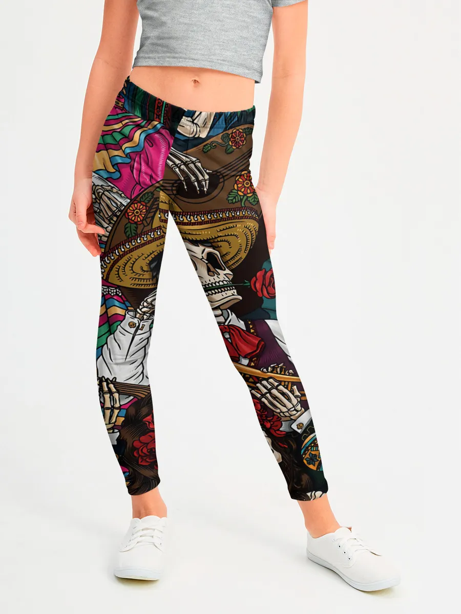 Леггинсы для девочки / Мексиканская Вечеринка