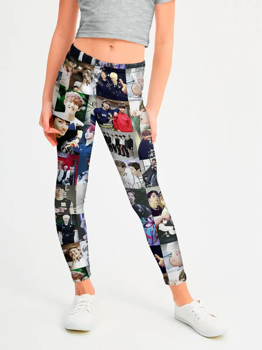 Леггинсы для девочки / BTS Collage