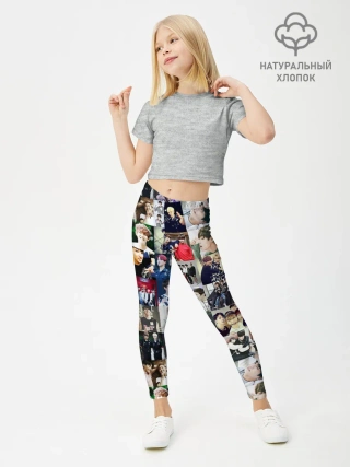 Леггинсы для девочки / BTS Collage