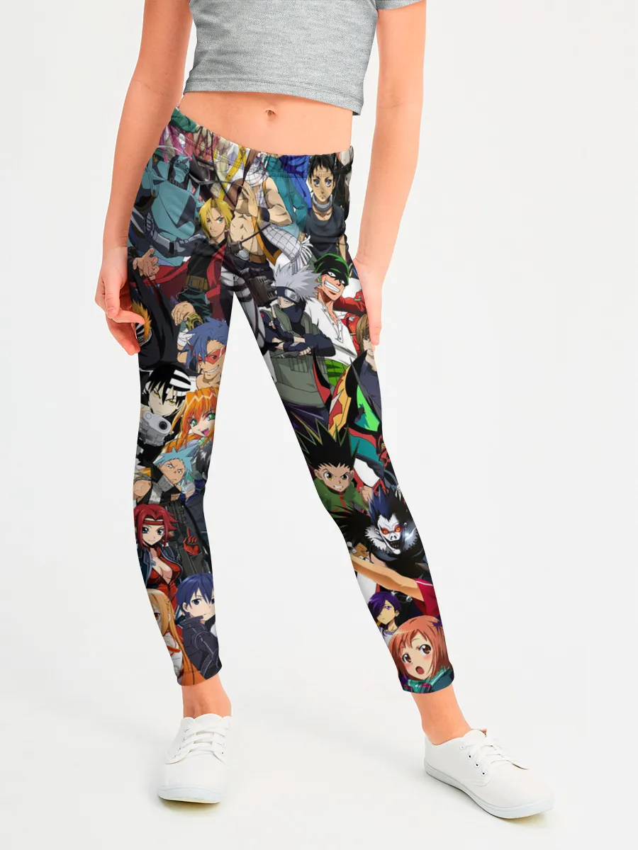 Леггинсы для девочки / ANIME HEROES | АНИМЕ ГЕРОИ
