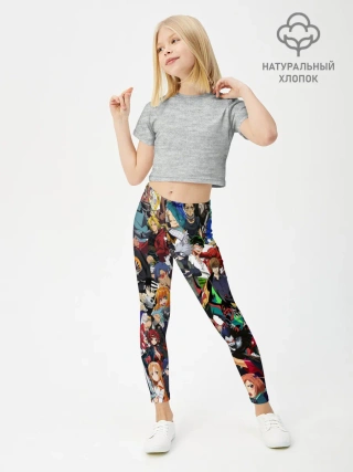 Леггинсы для девочки / ANIME HEROES | АНИМЕ ГЕРОИ