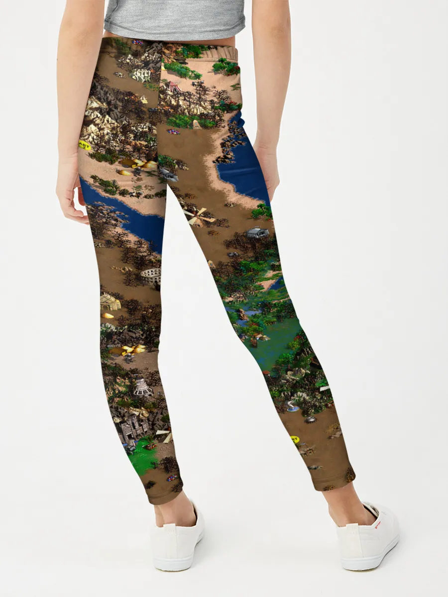 Леггинсы для девочки / Heroes style HD