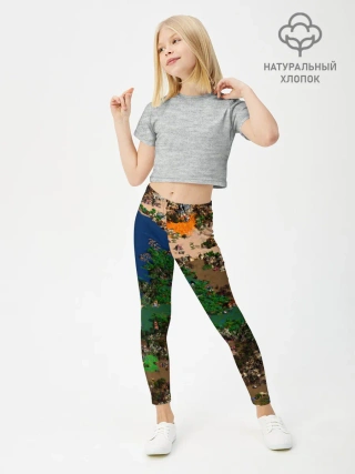 Леггинсы для девочки / Heroes style HD