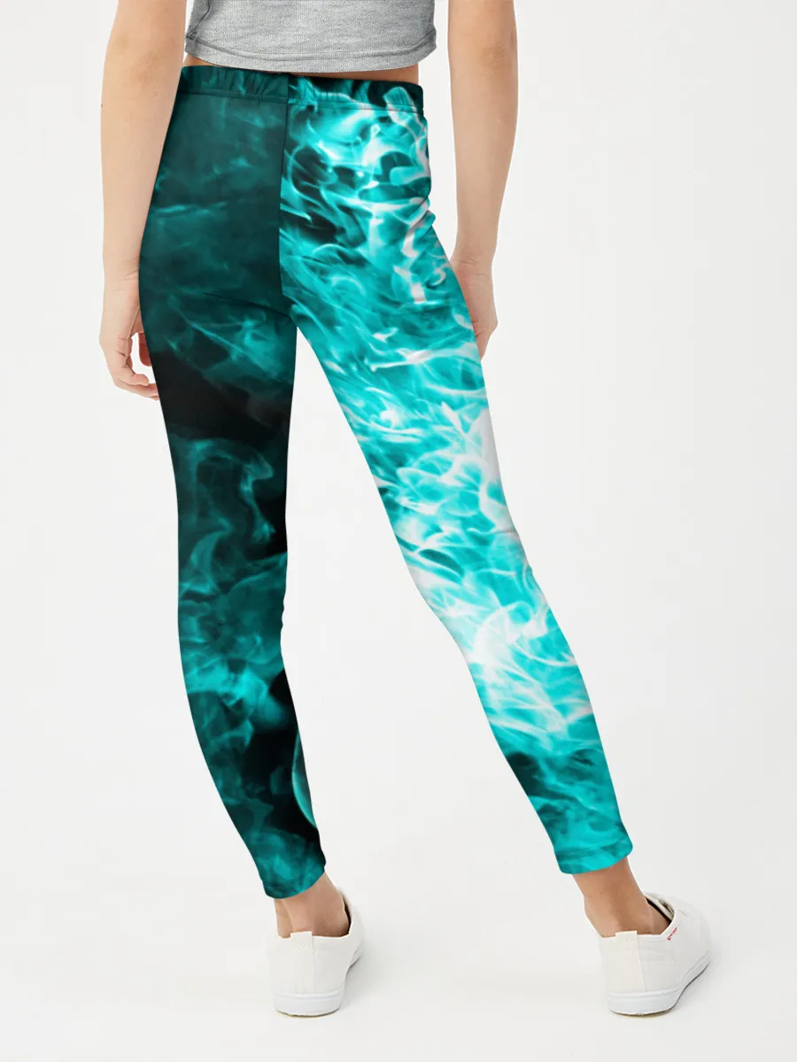 Леггинсы для девочки / ОГОНЬ