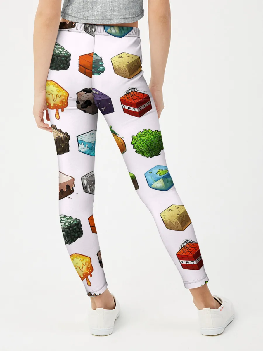 Леггинсы для девочки / Minecraft