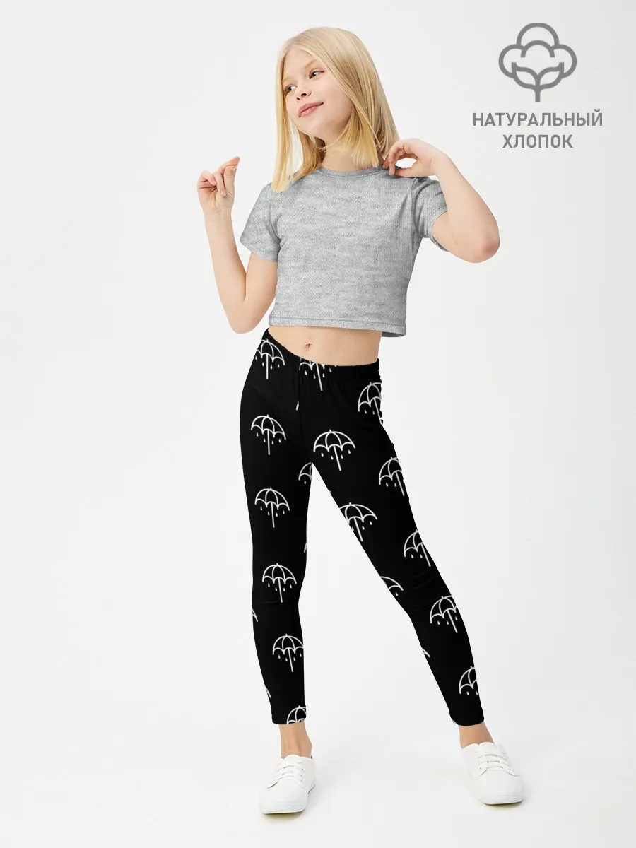 Леггинсы для девочки / BRING ME THE HORIZON